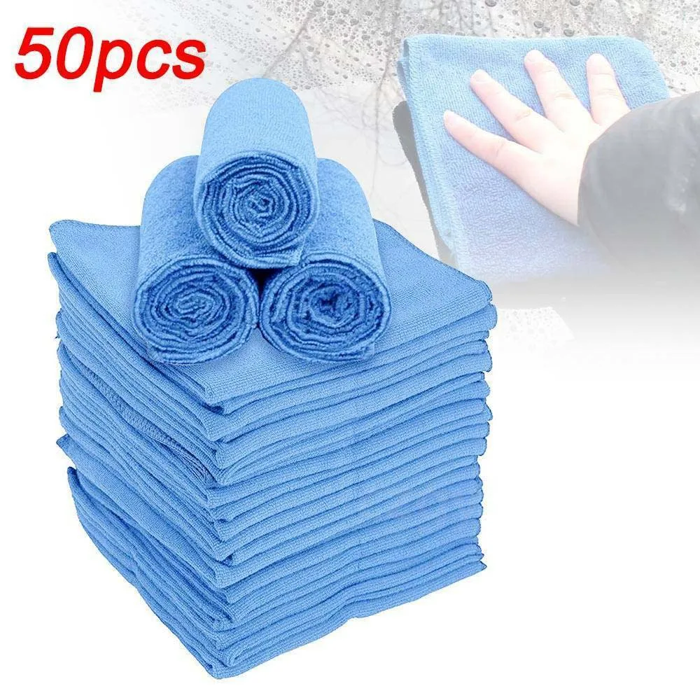 50 шт. большой чистящие салфетки из микрофибры Авто с подробным описанием мягкие