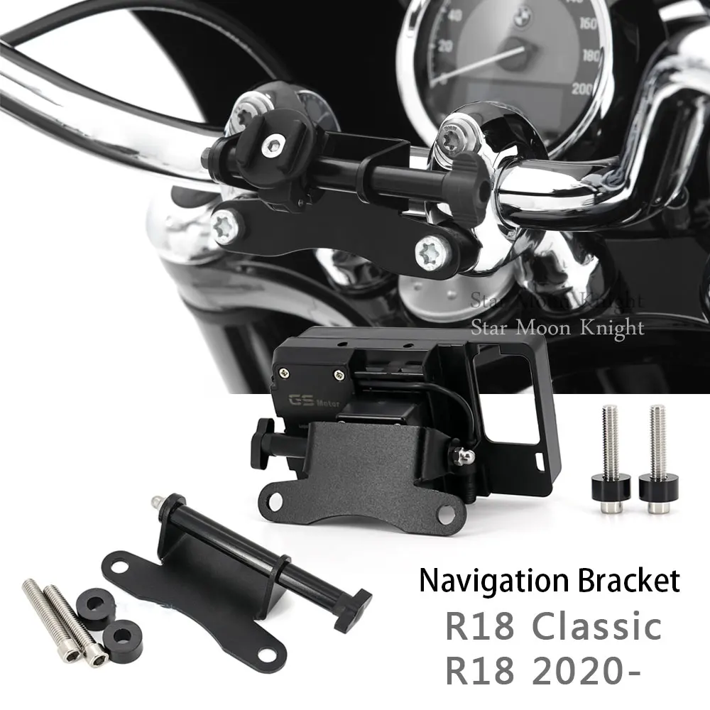 

Motorcycle handlebar Stand Holder Phone Mount Mobile Phone GPS SMART Navigation Bracket Fit For BMW R 18 R18 Classic R 18 2020