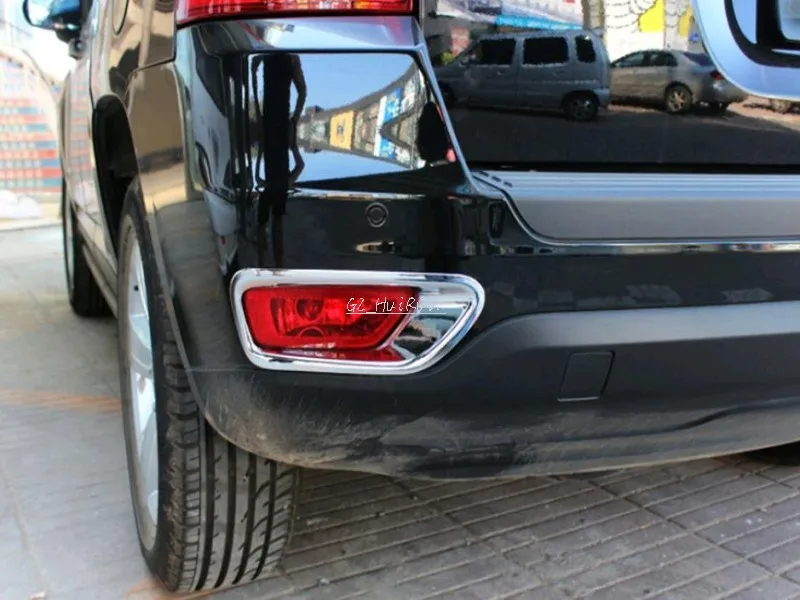 2 шт. хромированные задние противотуманные фары для Jeep Compass 2011 2012 2013 2014 2015 |