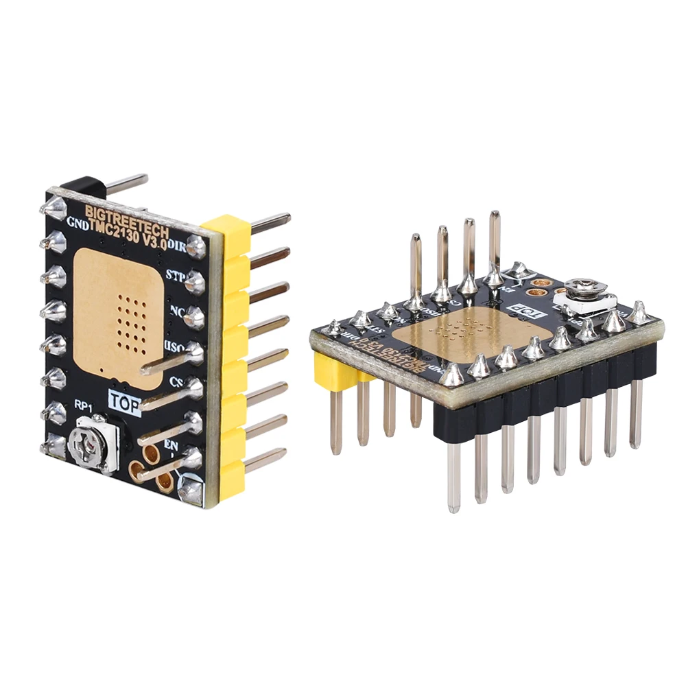 TMC2130 SPI шаговый двигатель драйвер stepstick драйвер TMC 2130 v3.0 шаговый Драйвер контроллер для BIGTREETECH SKR V1.3 материнская плата