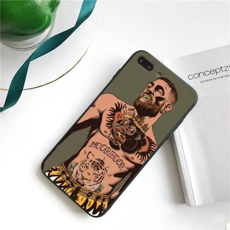 

Conor Mcgregor Phone Case For iPhone 11 8 7 6 6S Plus 7 plus 8 plus X XS MAX 5 5S XR 12 11 Pro max se 2020 Funda Cover
