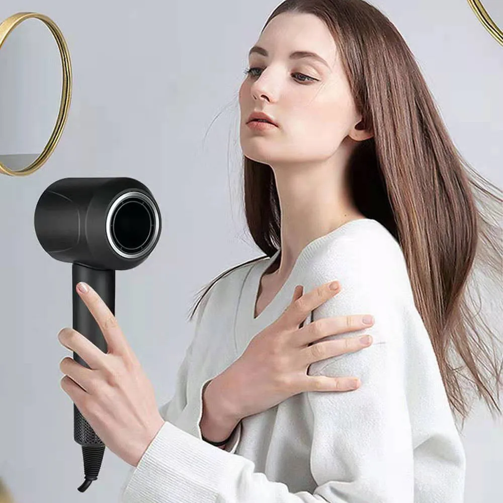 

Hair Dryer Professional Salon Negative Lonic Premium Hair Dryers Quick Dry Hammer Blower Dry Multifunction Salon Style Tool