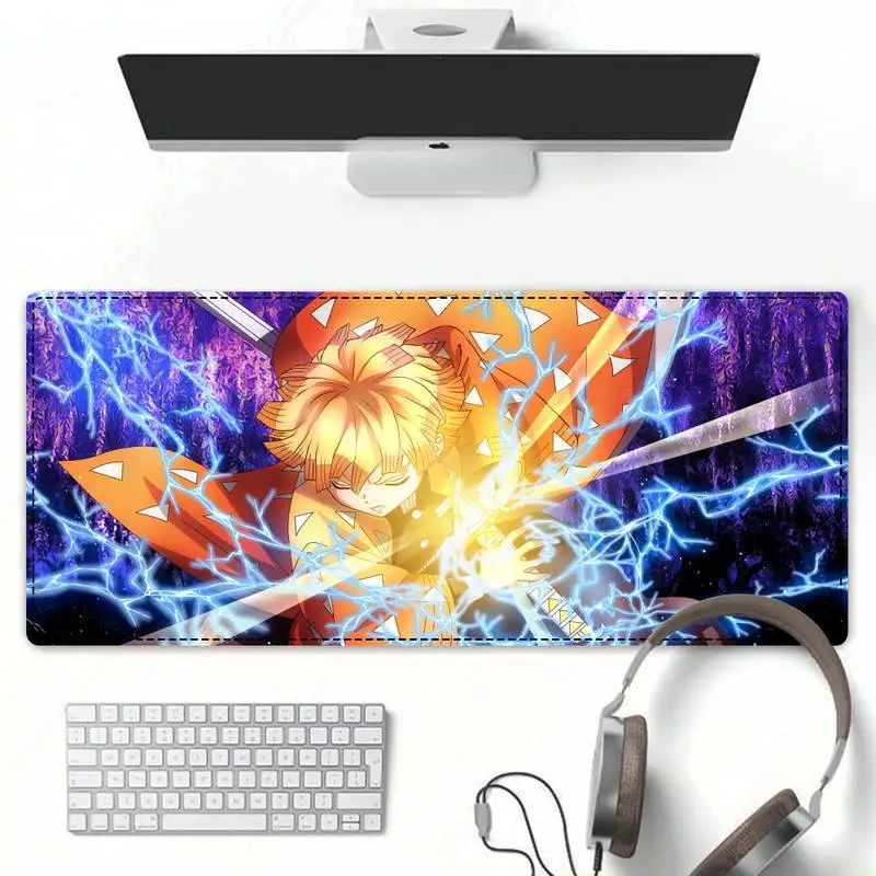 

Desk Mat My Favorite Demon slayer Mouse Pad Laptop PC Computer Mause Pad Desk Mat For Big Gaming Mouse Mat For Overwatch/CS GO