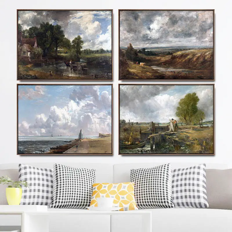 Украшение дома художественные настенные картины Фро гостиная холст с печатью