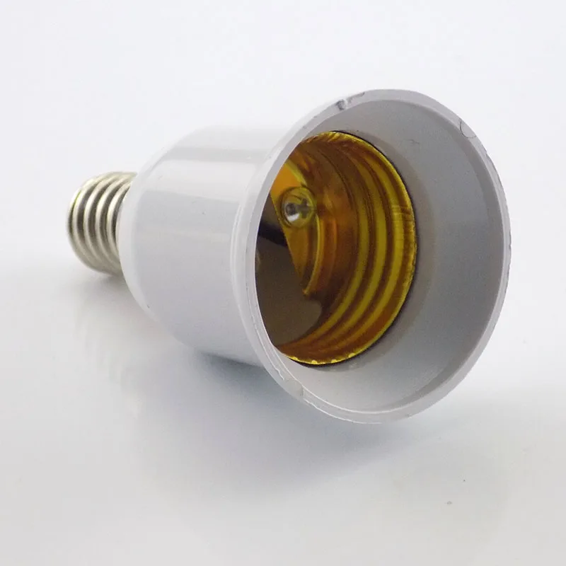 

1PCS E14 to E27 Lamp Holder Converter 220V Fireproof Socket Base Converters Light Bulb Adapter Conversion Lighting Accessories