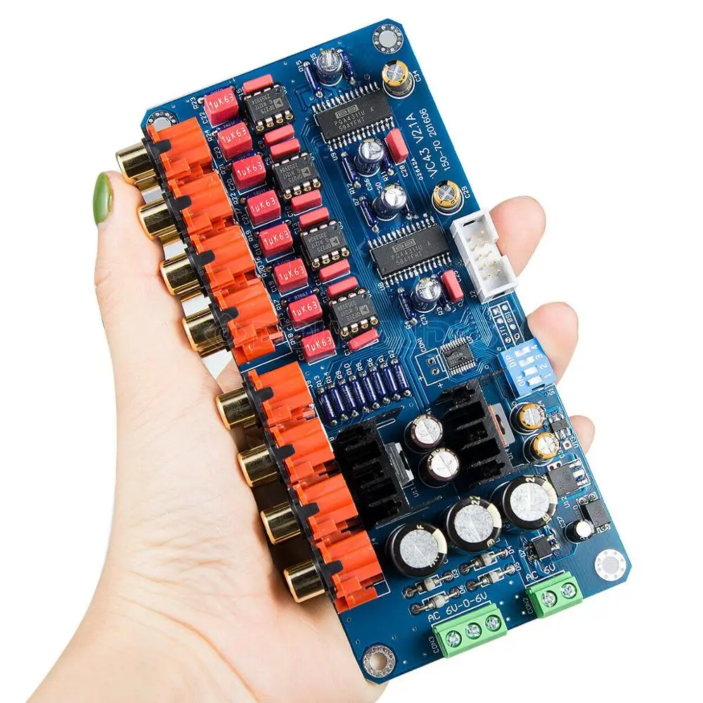 Nobsound PGA4311 8 канальная односторонняя 4 сбалансированная плата управления