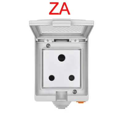 Sonoff S55 Wifi умная уличная Водонепроницаемая Беспроводная розетка умный дом дистанционное управление таймер розетка работает с Alexa Google Home - Комплект: Sonoff S55 ZA