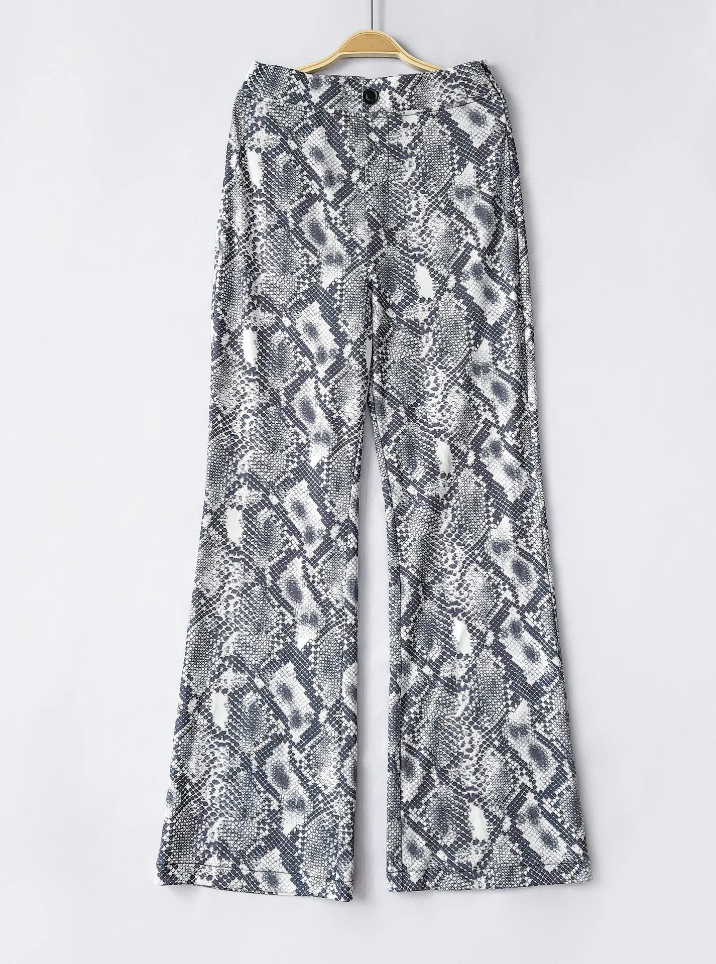 Женский брючный костюм из змеиной кожи с принтом весна-лето 2020 Блейзер пиджак и