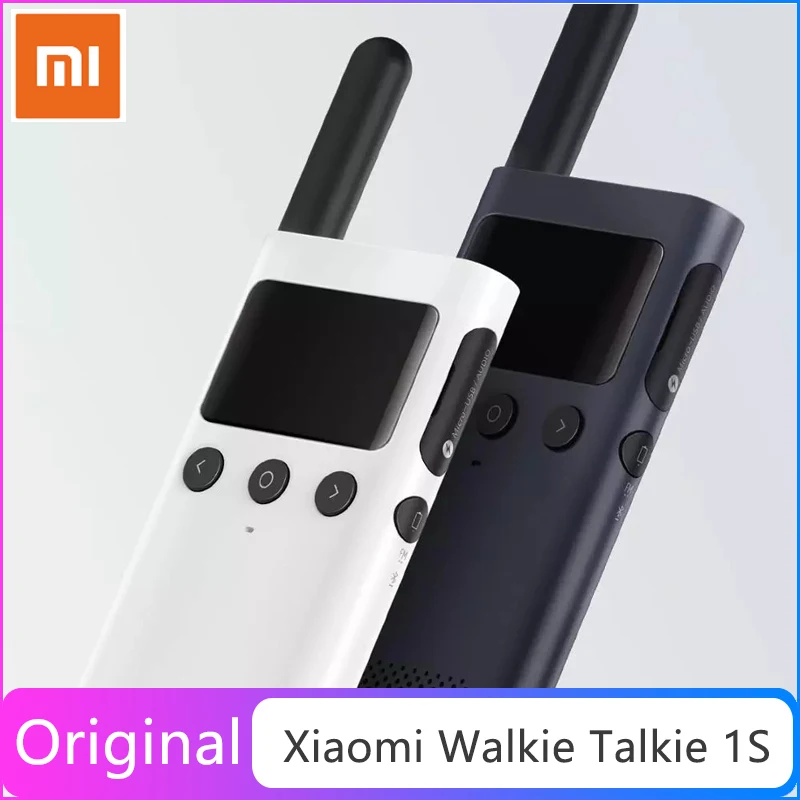 

2020 Xiaomi Mijia Smart Walkie Talkie 1S с FM-радио, динамиком, управлением через приложение