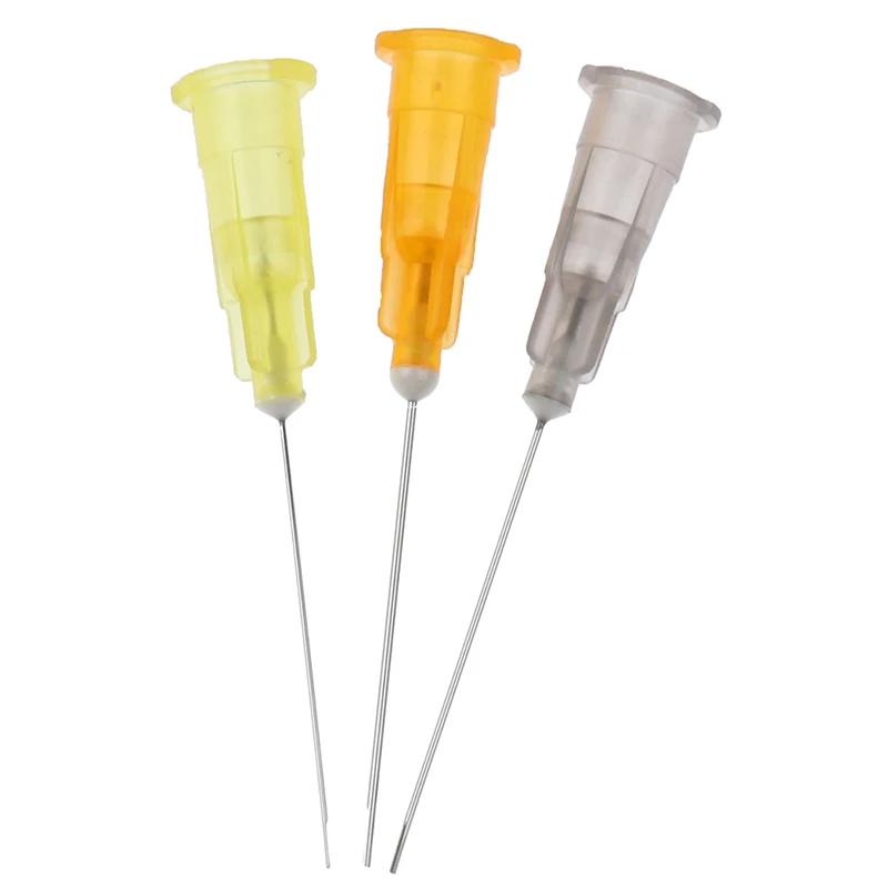 Стоматологический стерильный эндододонтический ирригационный шприц 100 шт. 25 г/27