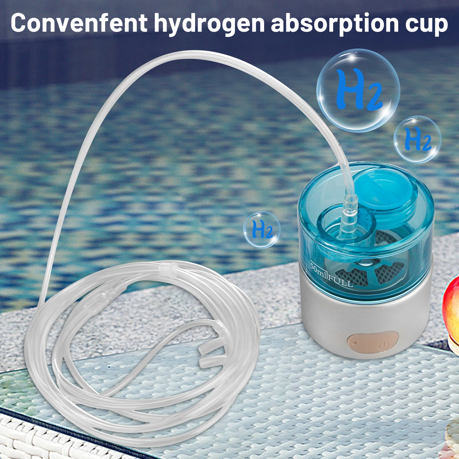 

SPE&PEM High Concentration Of Hydrogen Water Generator With Self Cleaning Hydrogen And Oxygen Separation Electrolysis Water Cup
