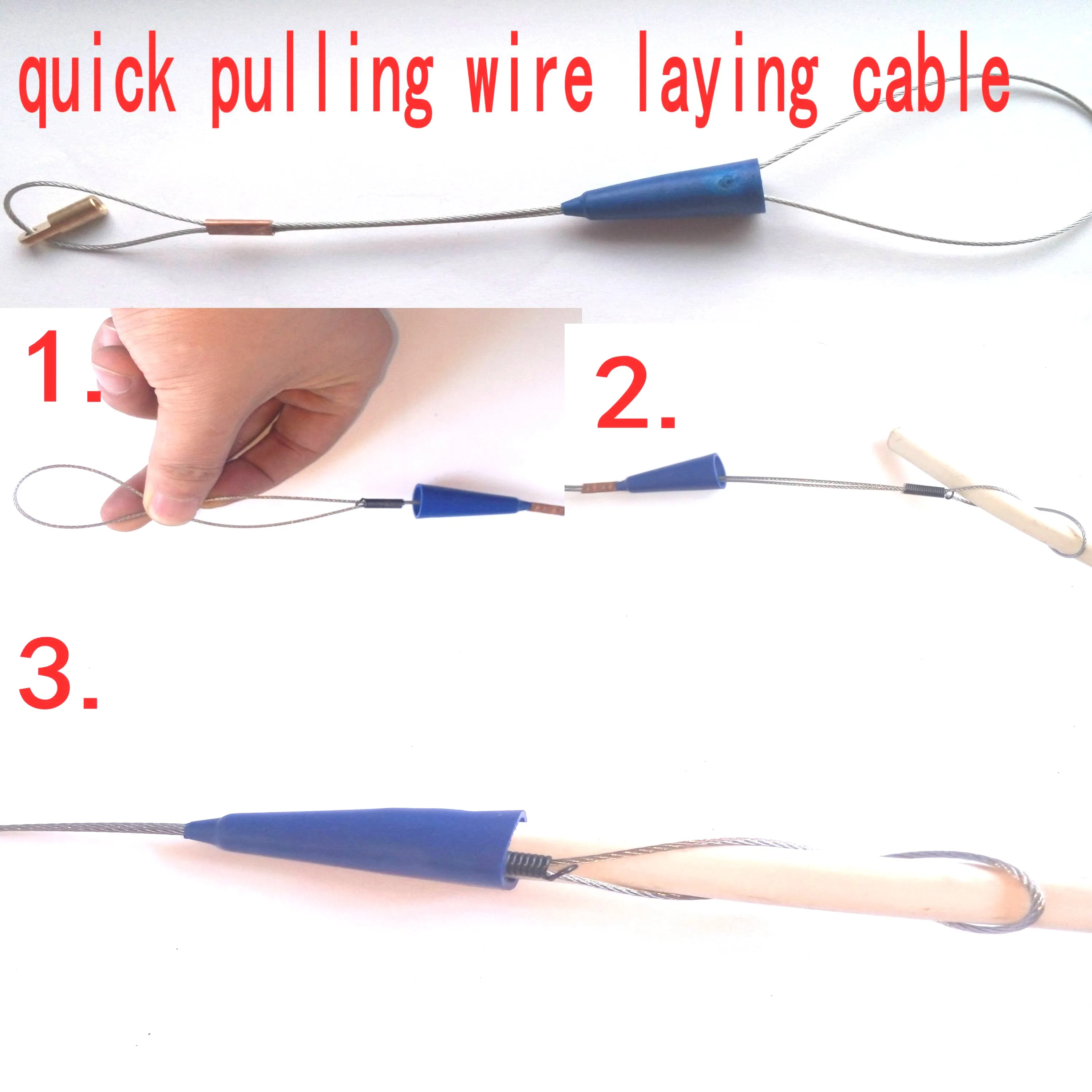 Набор кабелей 20x100 см 20 шт. стержни с крючком кольца светодиодный светильник