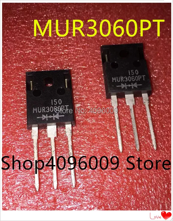 

10 шт./лот MUR3060PT MUR3060 TO-247 Диод Быстрого Восстановления 30 А 600 в