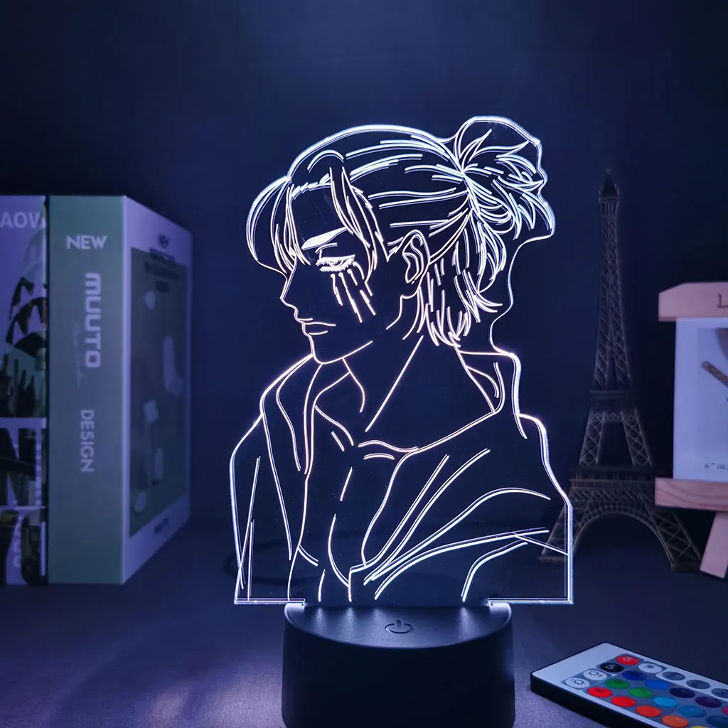 

Anime Light Attack on Titan Home Decor USB Light Decoration Bedroom Motion Sensor Light led lamp Led Light Fixture
