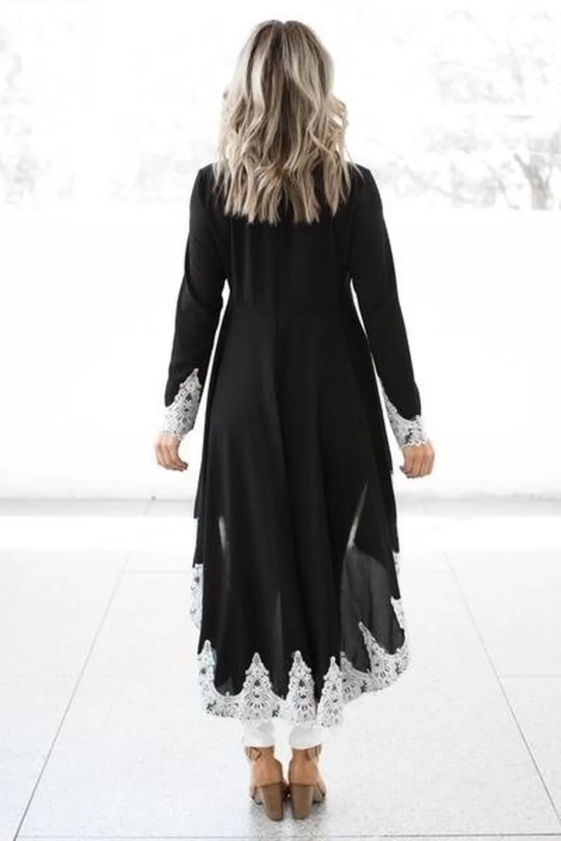 Дубай асимметричный подол мусульманский Топ Блузка Женская Лоскутная Vestidos