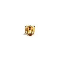 1pc sma female jack rf coax connector 4 hole panel mount straight rg402141 goldplated new wholesale