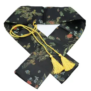 51 дюйм черный Шелковый дракон и Феникс японская катана самурайский меч сумка для переноски