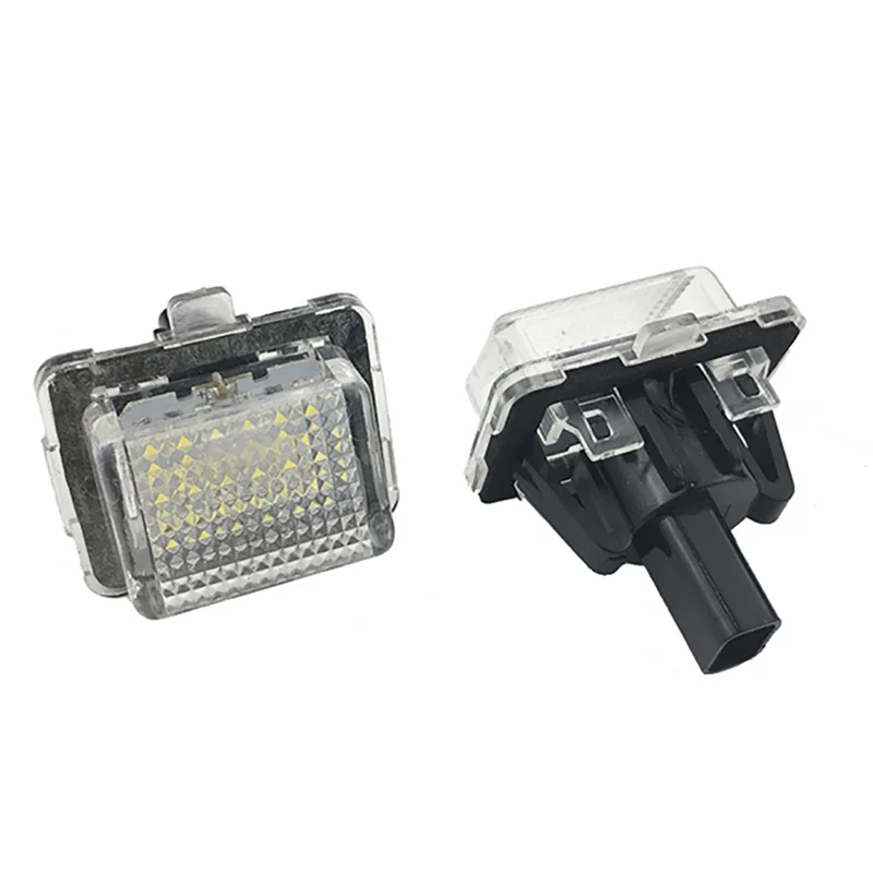 

2PCS Car Luces led License Plate Light Number plate lamp Automobile Tail Lighting For Mercedes Benz W204 W212 C207 C216 W221