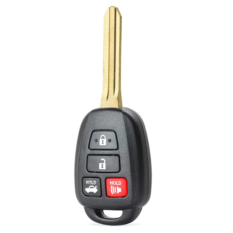 KEYECU дистанционное управление Автомобильный ключ для Toyota Camry Corolla 2012 2017 4 кнопки Fob