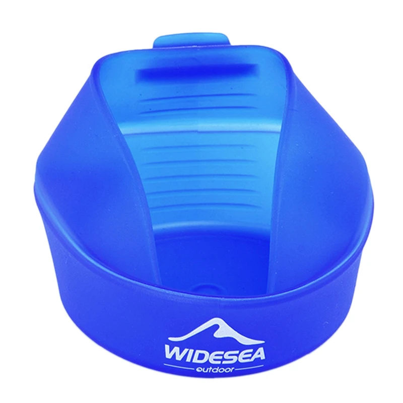 

Туристическая Складная чашка Widesea, 250 мл, термопластичный эластомер, карманная чаша, посуда, посуда, портативная ручка, туристическая чашка, ...