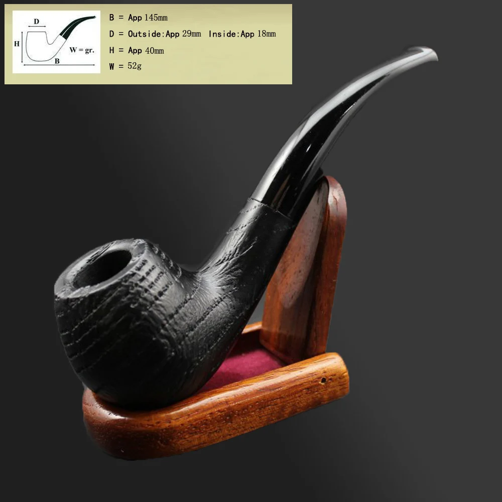 Натуральная древесина дуб ручной работы деревянная лампа для курения табака