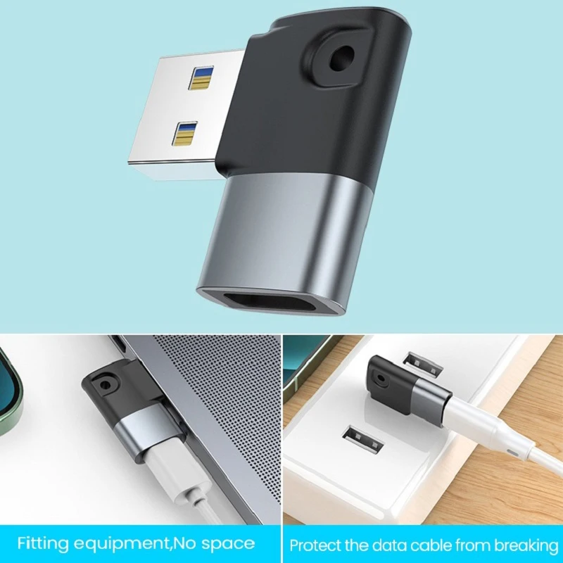 Локоть USB 3.0 Type-C адаптер 3 0 штекер на гнездо для Xiaomi 11 Samsung Galayxy S9 S8 ноутбука C |