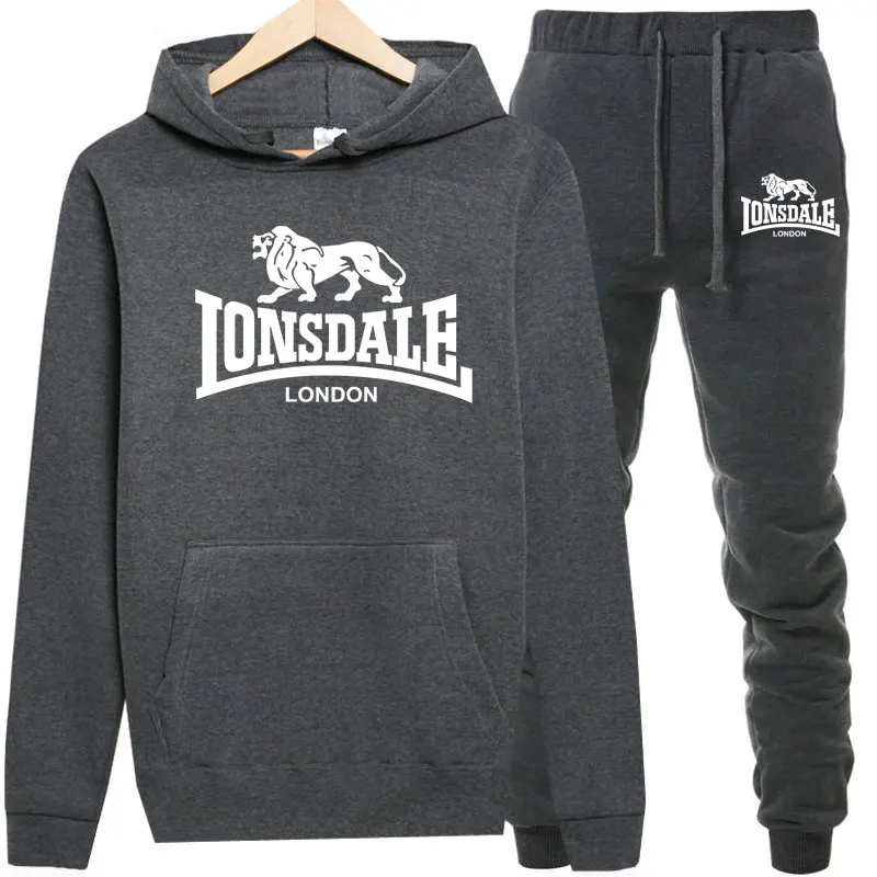 Женский осенне зимний комплект LONSDALE Повседневный хлопковый плотный теплый