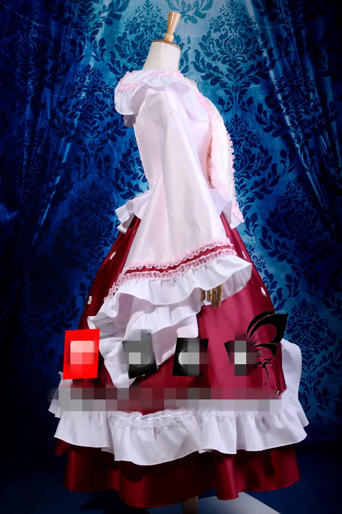 TouHou Project Houraisan Kaguya костюм для косплея платье женщин на заказ/размер|Игровые