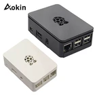 Производственный материал АБС-пластик Цвет: белый, черный, raspberry pi 3 model B чехол