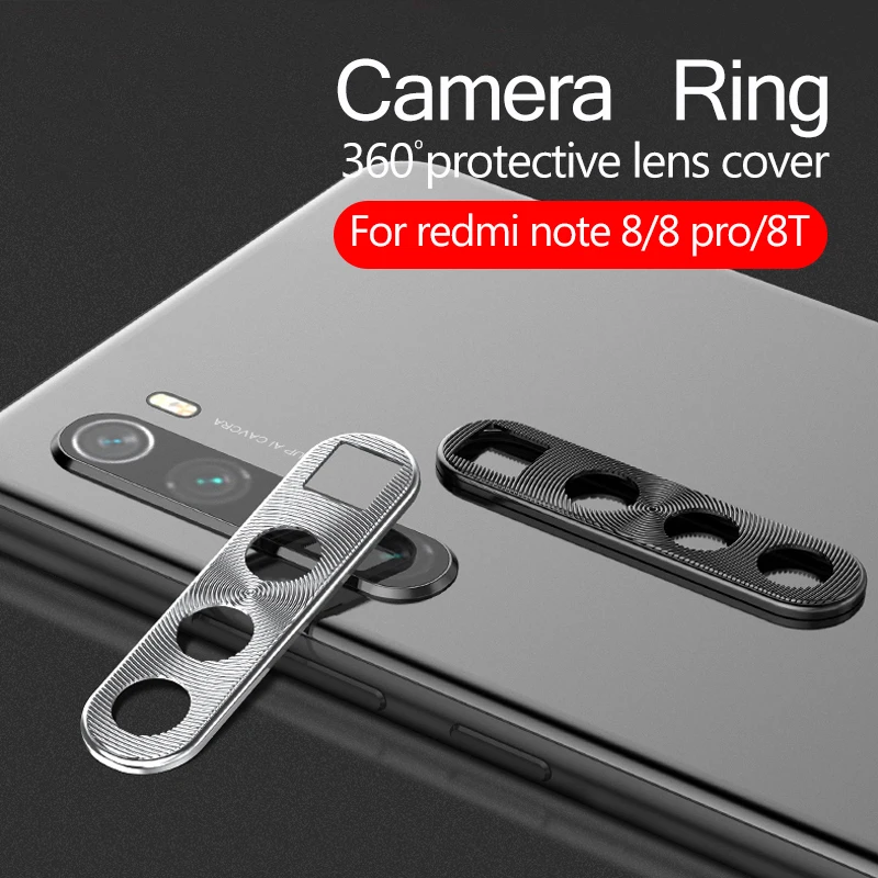 Кольцо объектива камеры для Xiaomi Redmi Note 8 T чехол xiomi xaomi redmi note pro note8t Note8 t Note8pro 8pro