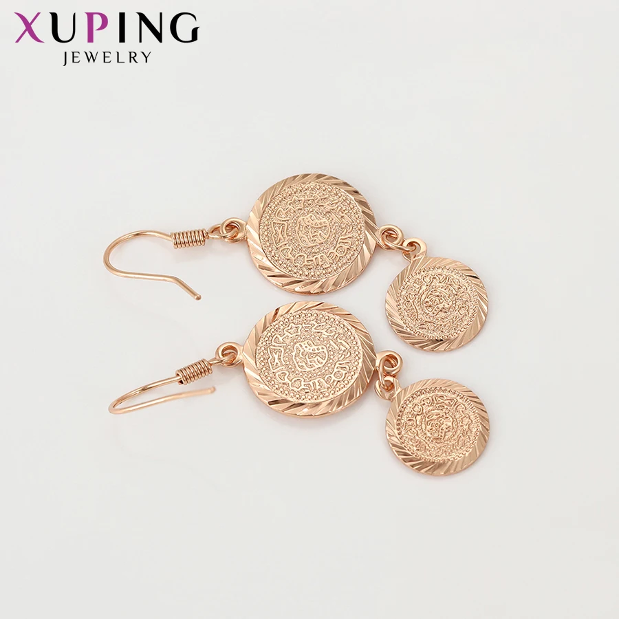 Xuping модные вечерние серьги новый дизайн позолоченные ювелирные изделия для