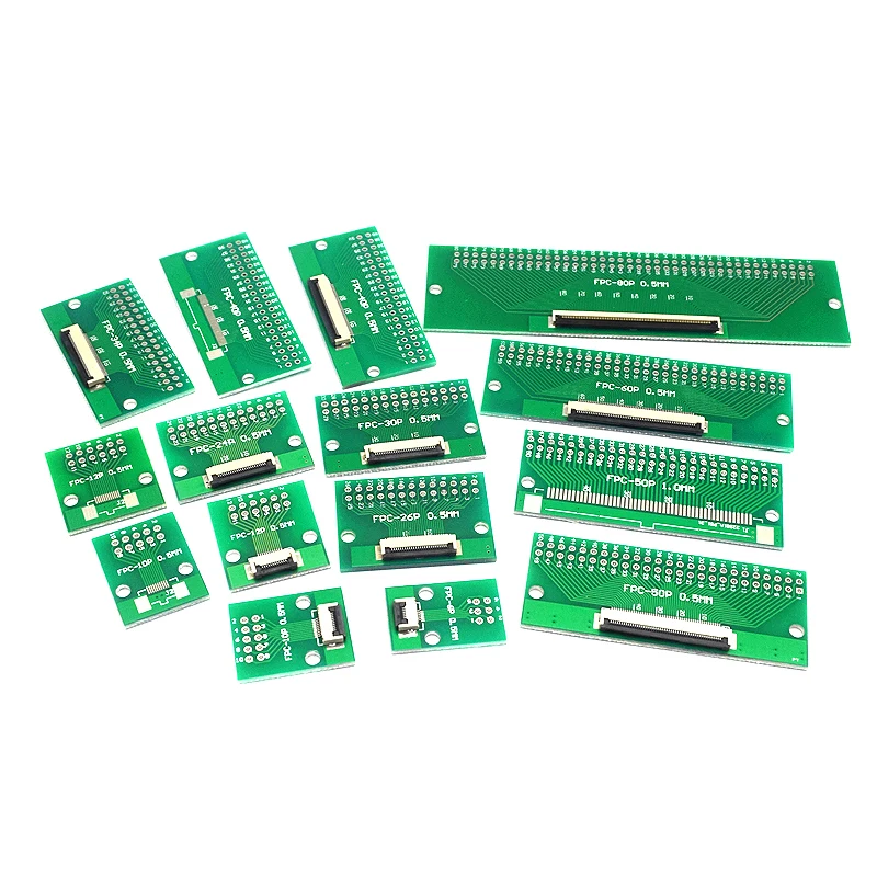 2 шт FFC/FPC плоская кабельная трансферная пластина от 0 5 до 54 мм 6/8/10/12/20/24/26/30/34/40/50/60P