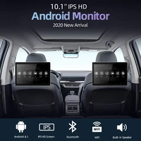 10 1 inch android car headrest monitor hd 1080p video touch screen wifibluetoothusbsdfm mp5 video player