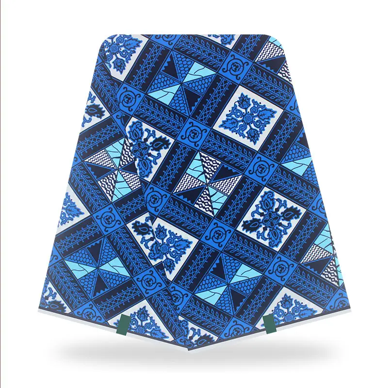 Африканские ткани 6 ярдов высокое качество африканская 100% хлопчатобумажная