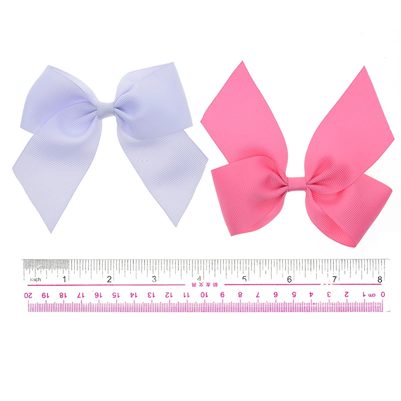 Cheer Grosgrain ленты для волос банты с заколками для школы Черлидинга девочек подростков 20 пар 4 дюйма банты для волос спортивные аксессуары для волос