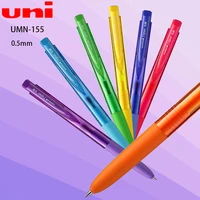 japan uni gel pen umn 155 signo rt press color signature pen smooth and low attenuation 0 380 5mm stationery for students