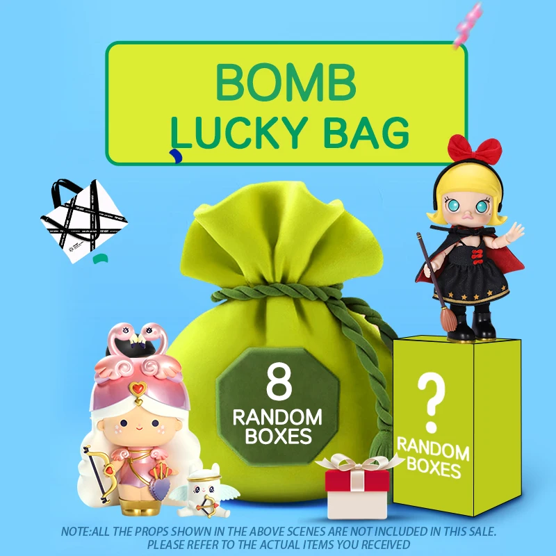 POP MART BOMB счастливая коробка с большим сюрпризом женская кукла Двоичная экшн