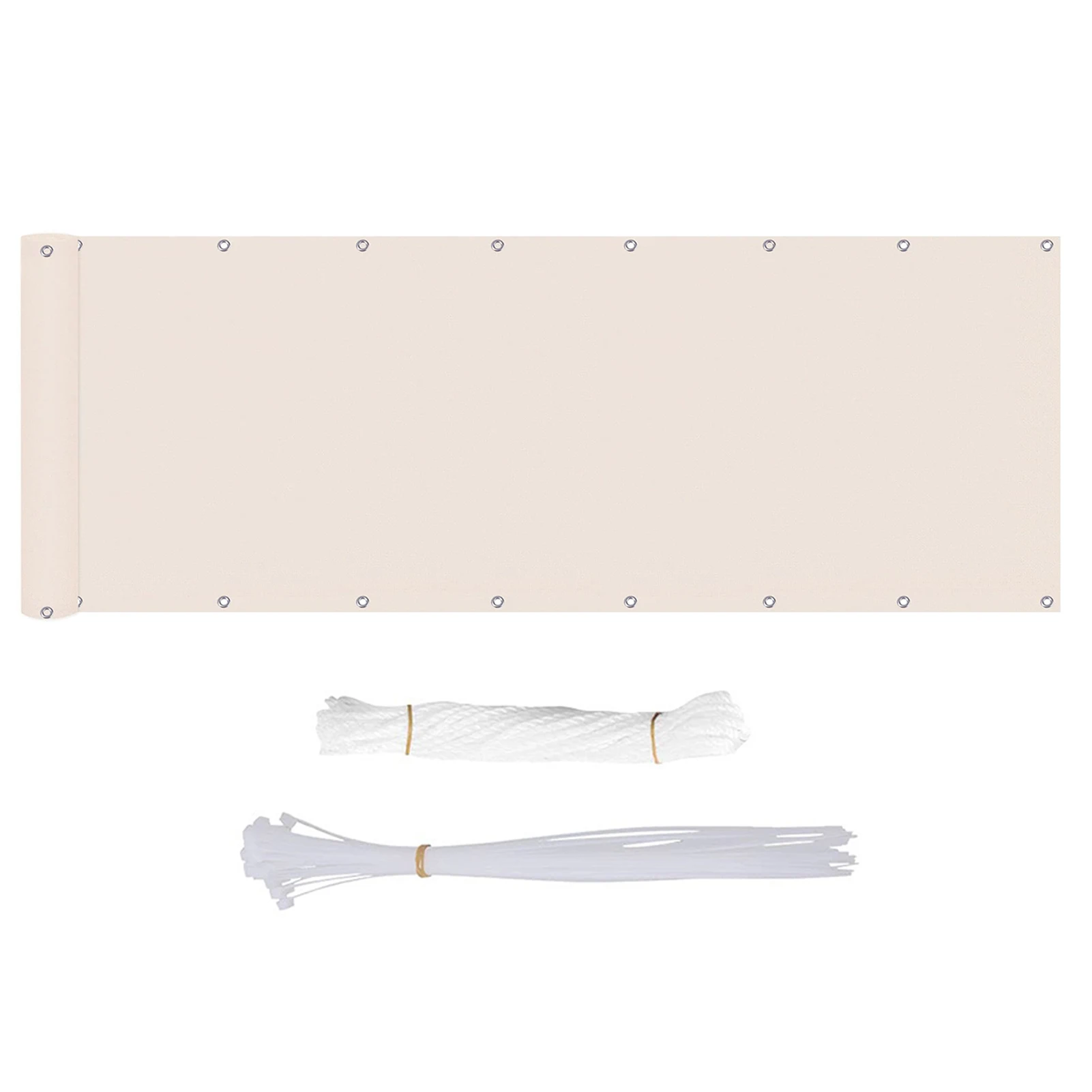 

2.95x19.69ft Balcony Fence Cover Porch Sunscreen And Privacy Outdoor Awning Balcony Garden Fence Cover Roof Fence For Courtya