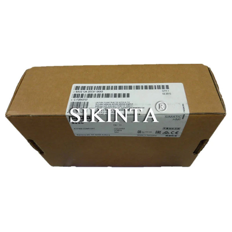 Оригинальная панель SIEMENS HMI SIMATIC PLC KTP400 новый сенсорный экран 6AV2124-2DC01-0AX0 4 3 дюйма