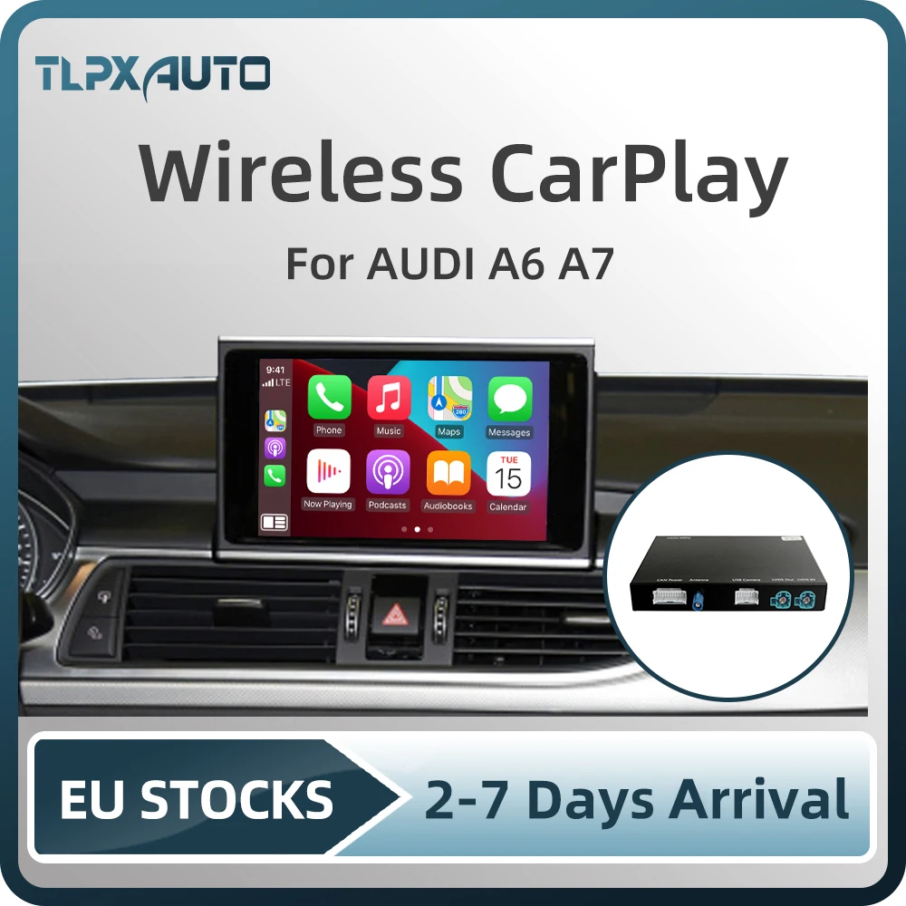Беспроводной автомобильный интерфейс Carplay MMI Android для AUDI A6 A7 оригинальный экран