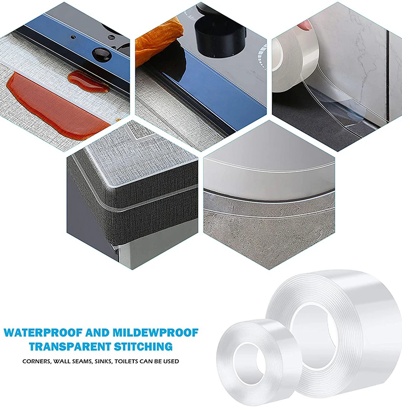 Водонепроницаемые ленты для кухонной раковины противоплесенная
