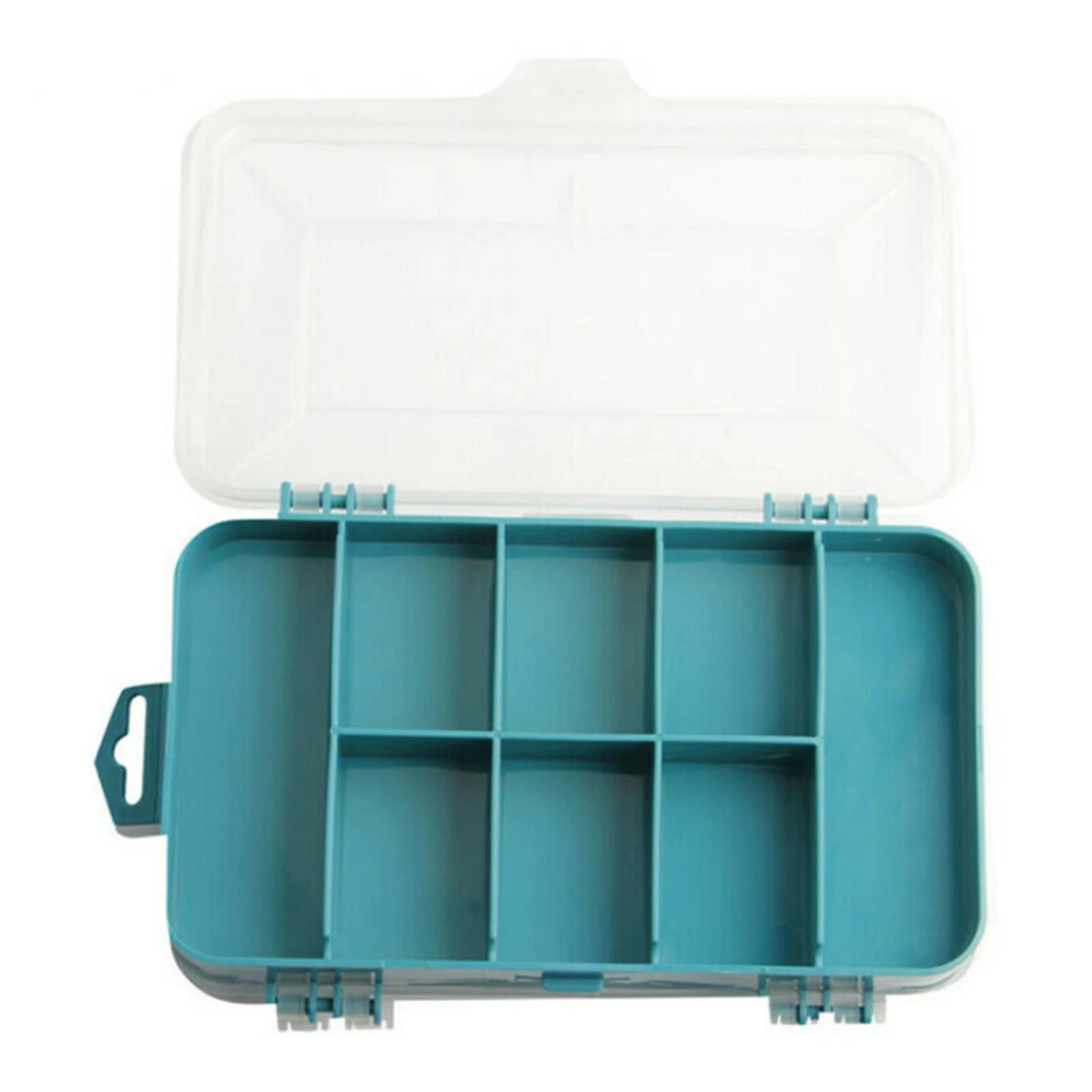 

8 Slot Plastic Storage Case for Screws Threads Bolts Nails Nuts Parts Durable Box Tools L23