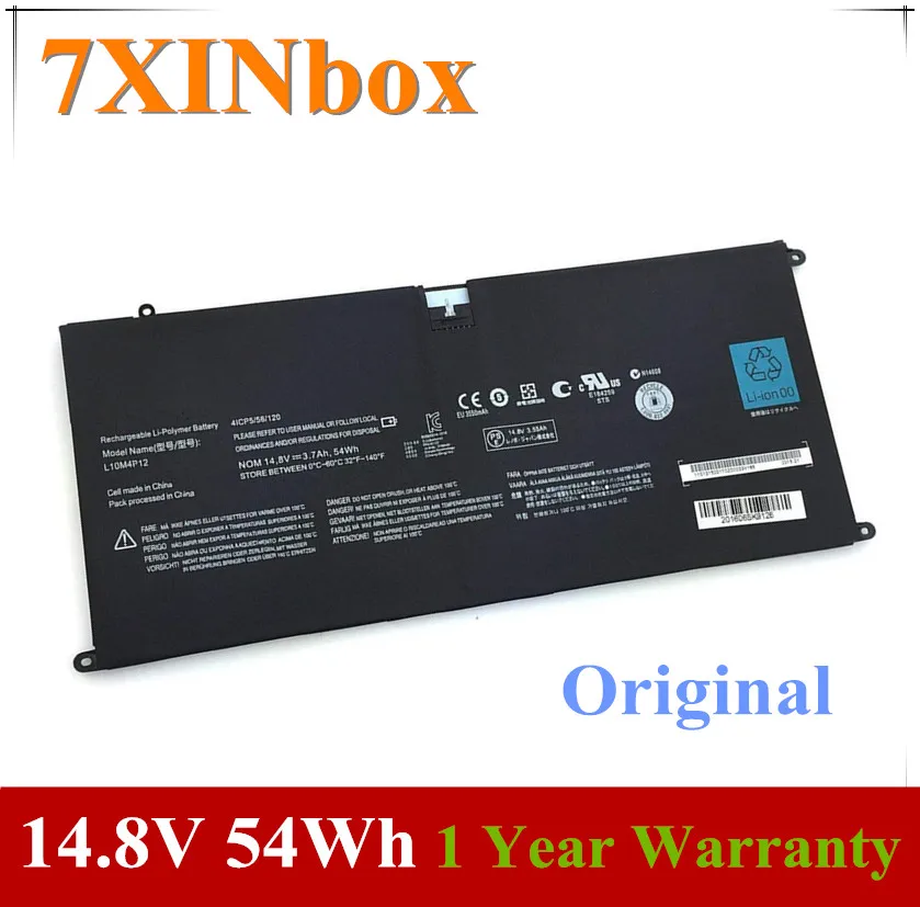 Аккумулятор для ноутбука Lenovo IdeaPad Yoga 13 U300 U300s Series 4ICP5/14 8 3700 в 56/120 Вт · ч|laptop battery for