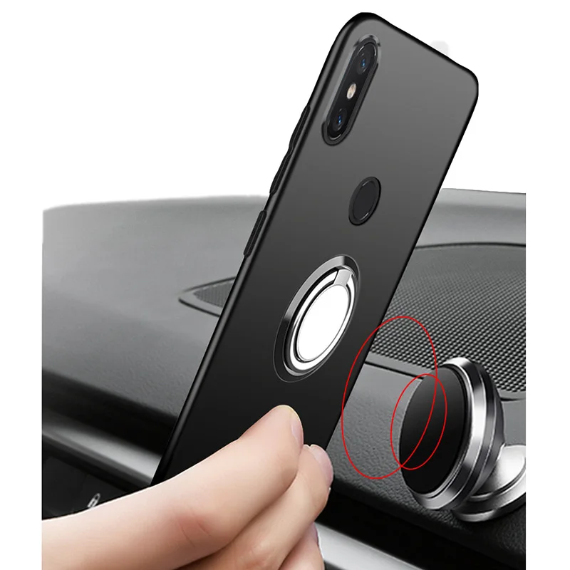 for umidigi a3s back ring holder bracket phone case cover phone tpu soft silicone cases for umidigi a3 pro free global shipping