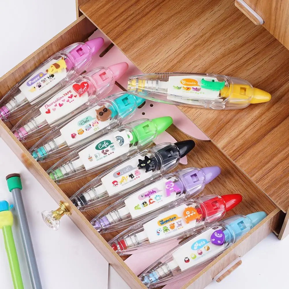 Push кружева нажмите канцелярские принадлежности ручка коррекционная лента