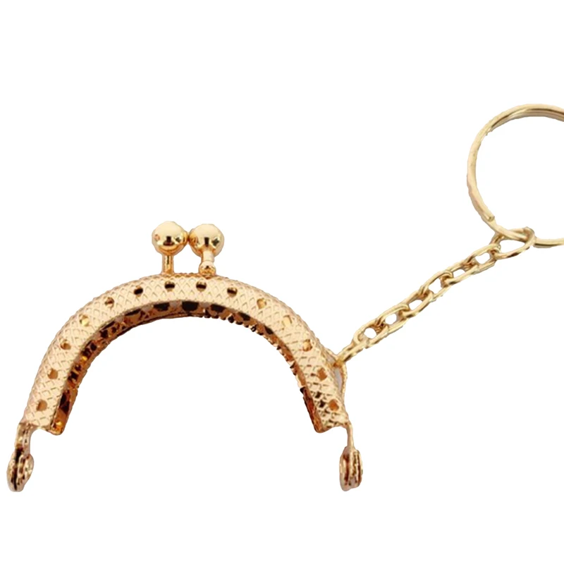 Металлический кошелек рамка ручка клатч сумка аксессуары бронзовая c-образная