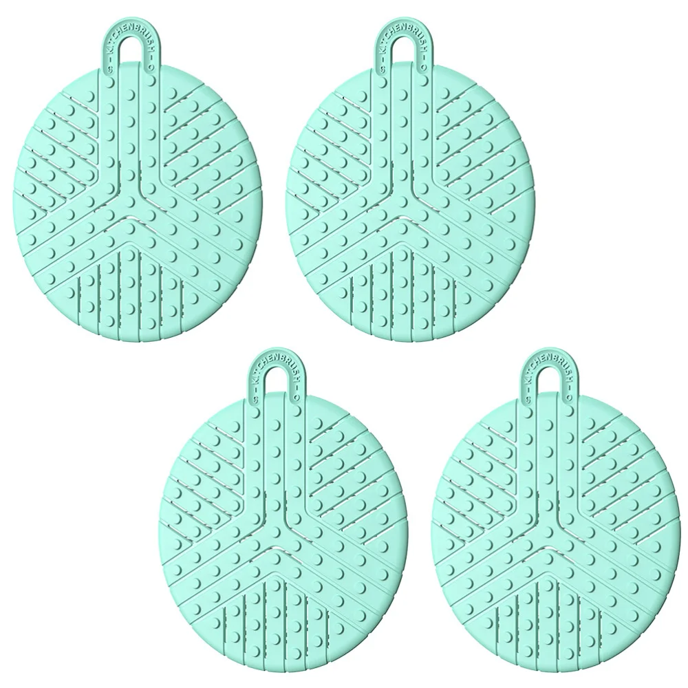 

1 Set 4Pcs Pot Bowl Cleaning Brushes Fruits Vegetables Brushes (Light Green)