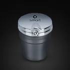 Автомобильный подстаканник с логотипом для Smart 451, brabus Smart fortwo, 453, четыре светодиодных фонаря, креативная личность, пепельница, автомобильные аксессуары