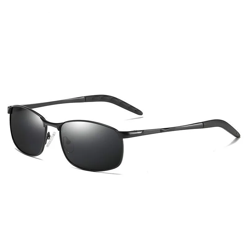 Мужские солнцезащитные очки с поляризационными стеклами UV400 зеркальные для