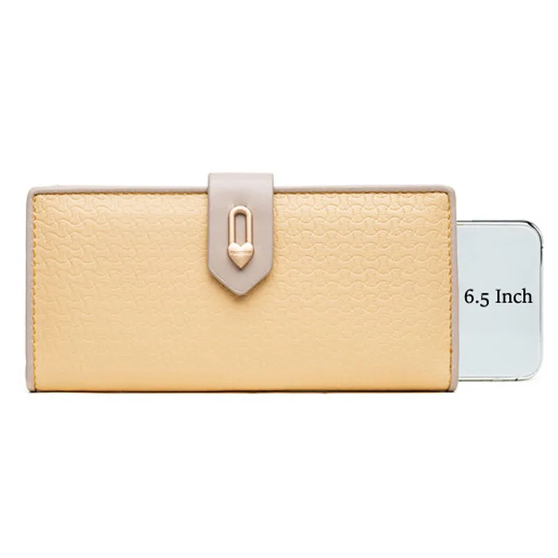 Женские кошельки из искусственной кожи вместительные многофункциональные